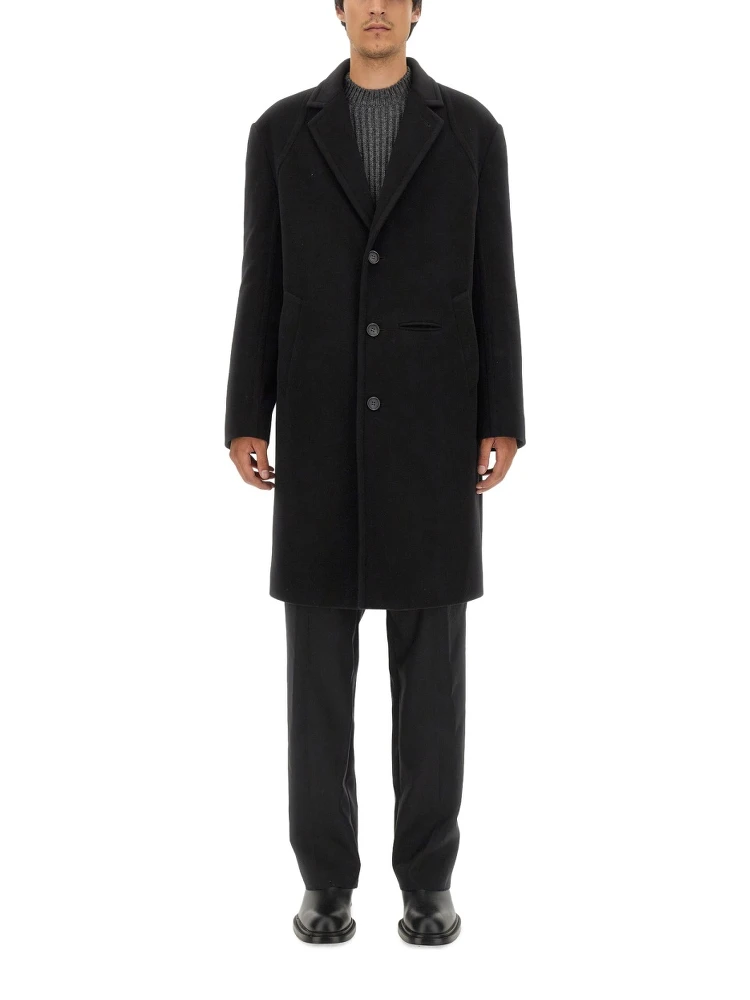 SINGLE-BREASTED COAT