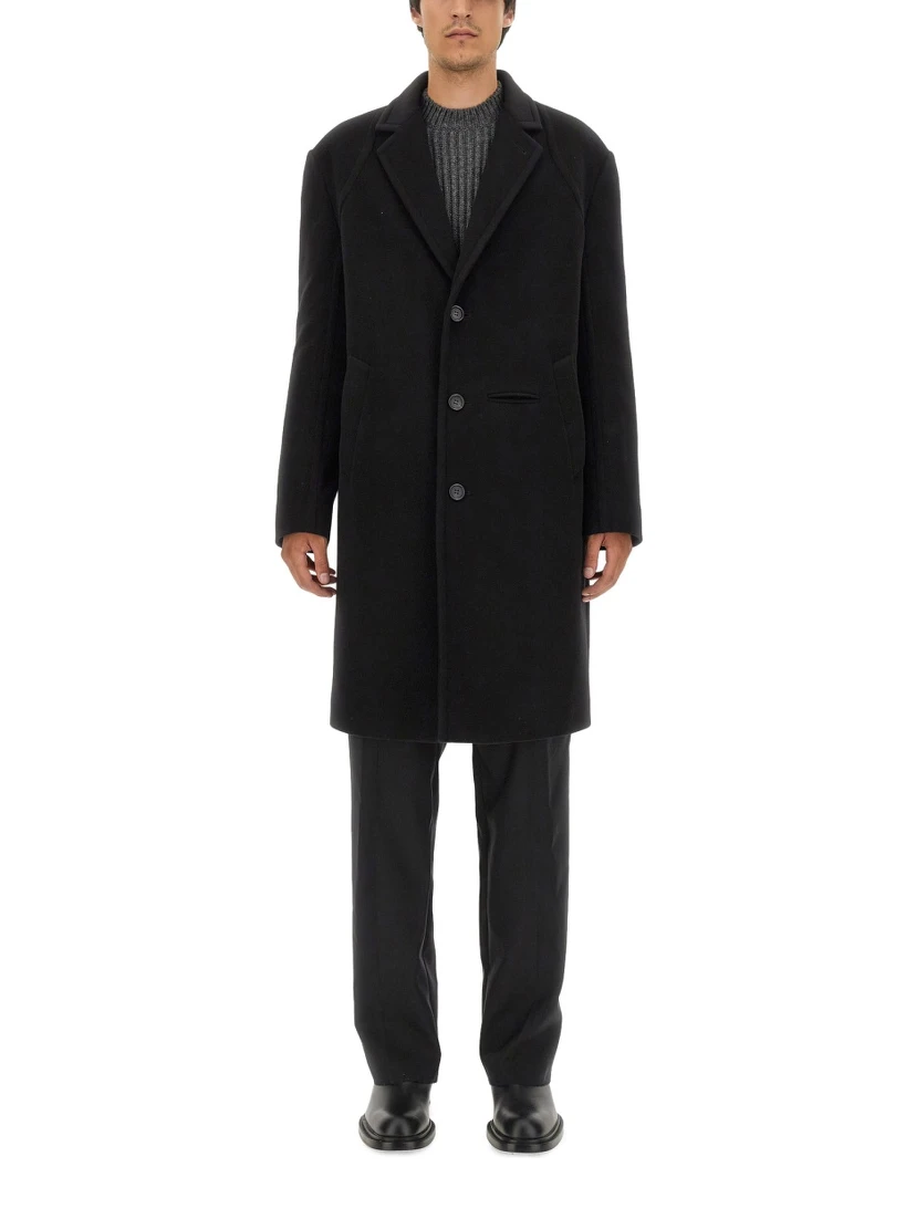 SINGLE-BREASTED COAT