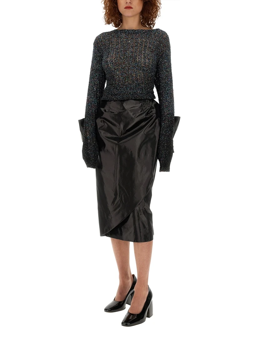 SKIRT WITH BOW