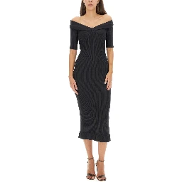 OFF-THE-SHOULDER DRESS