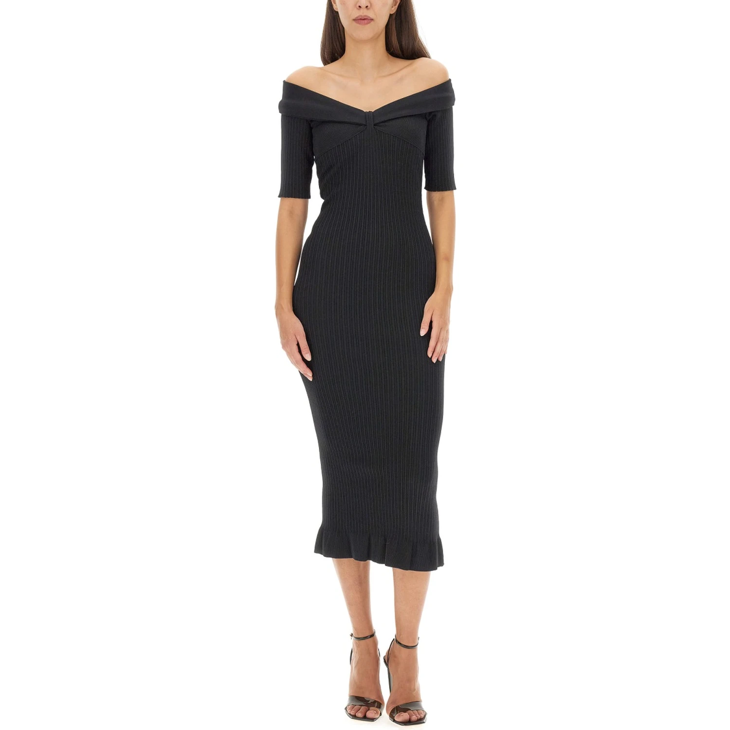 OFF-THE-SHOULDER DRESS