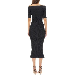 OFF-THE-SHOULDER DRESS