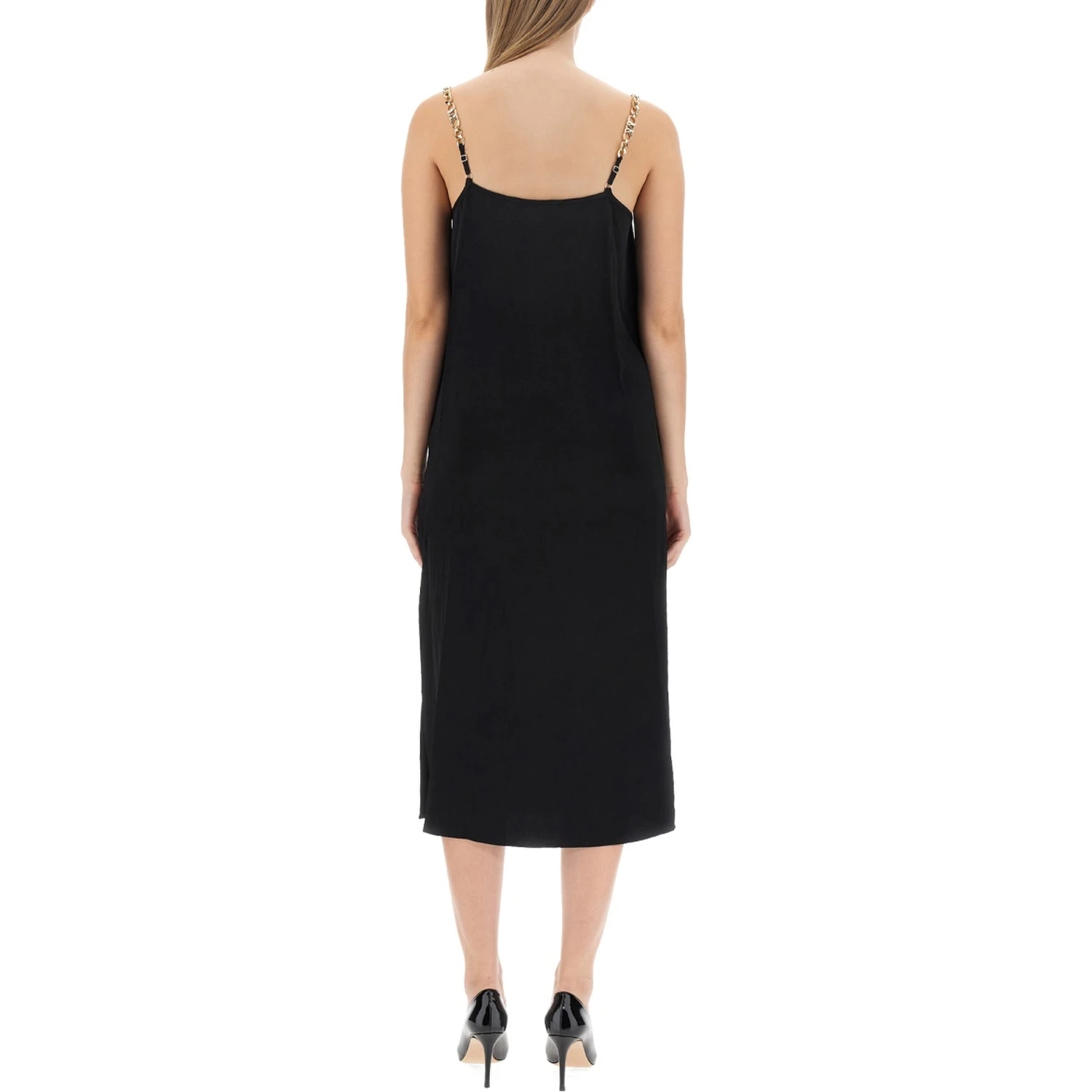 DRESS WITH LOGO STRAPS