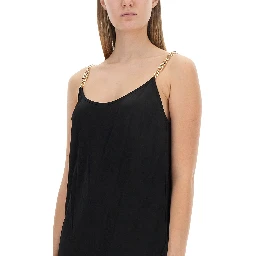 DRESS WITH LOGO STRAPS