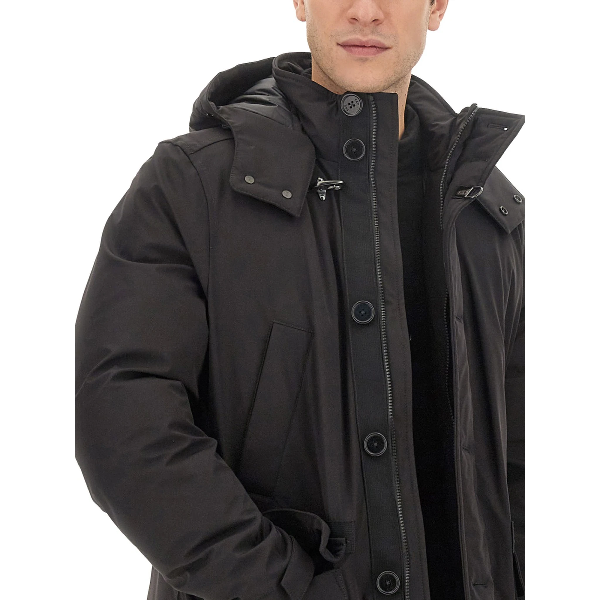 TECHNICAL FABRIC CABAN