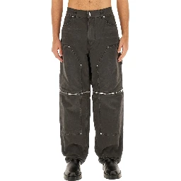 بنطلون جينز بسحاب