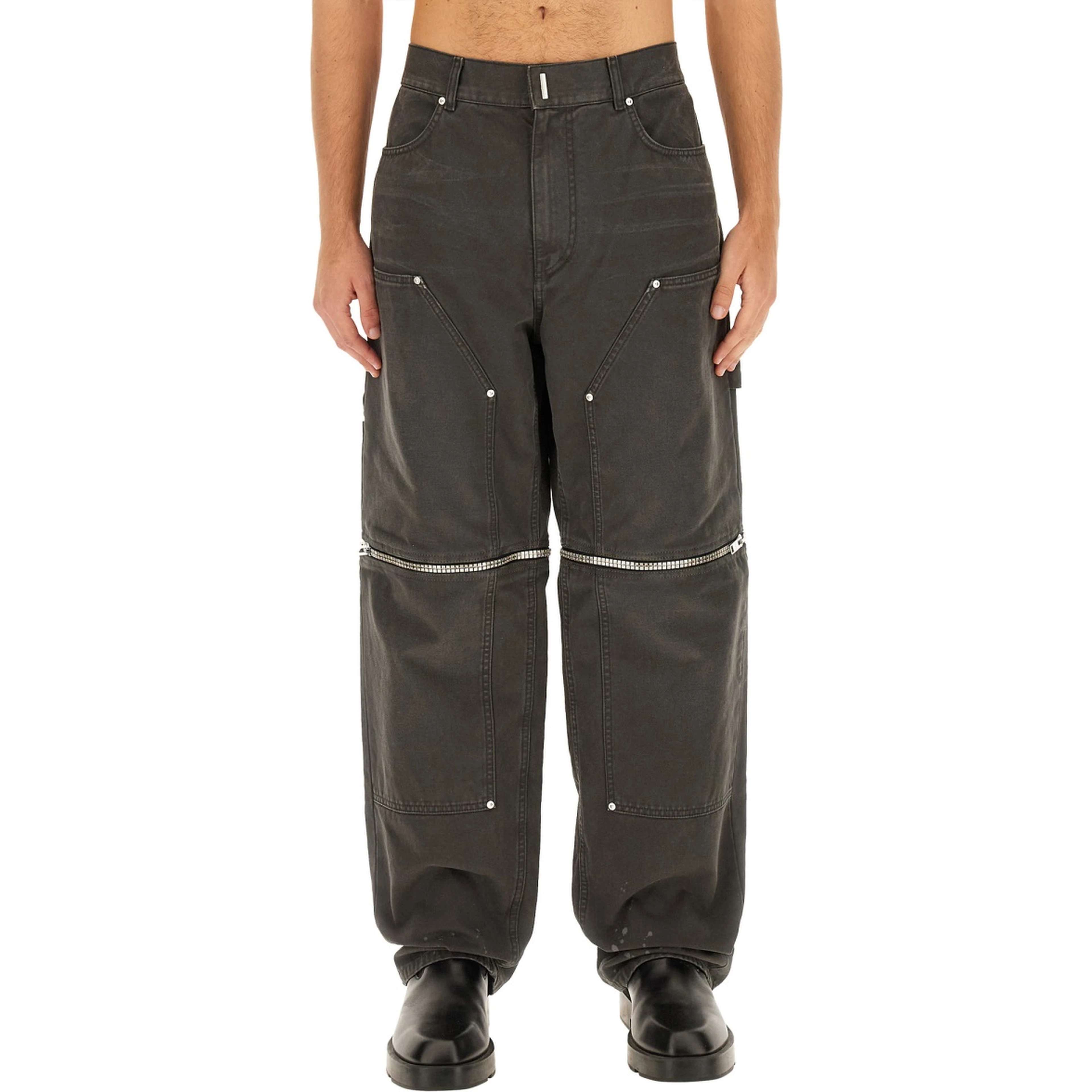 JEANS WITH ZIP