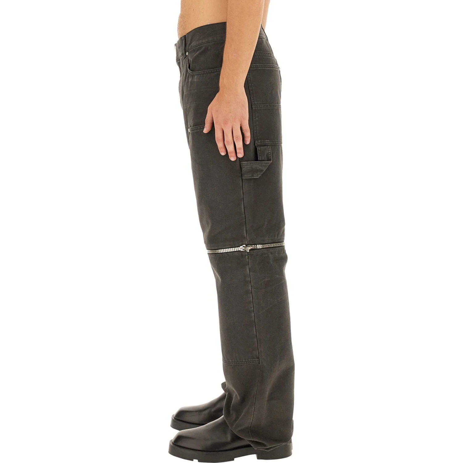 JEANS WITH ZIP