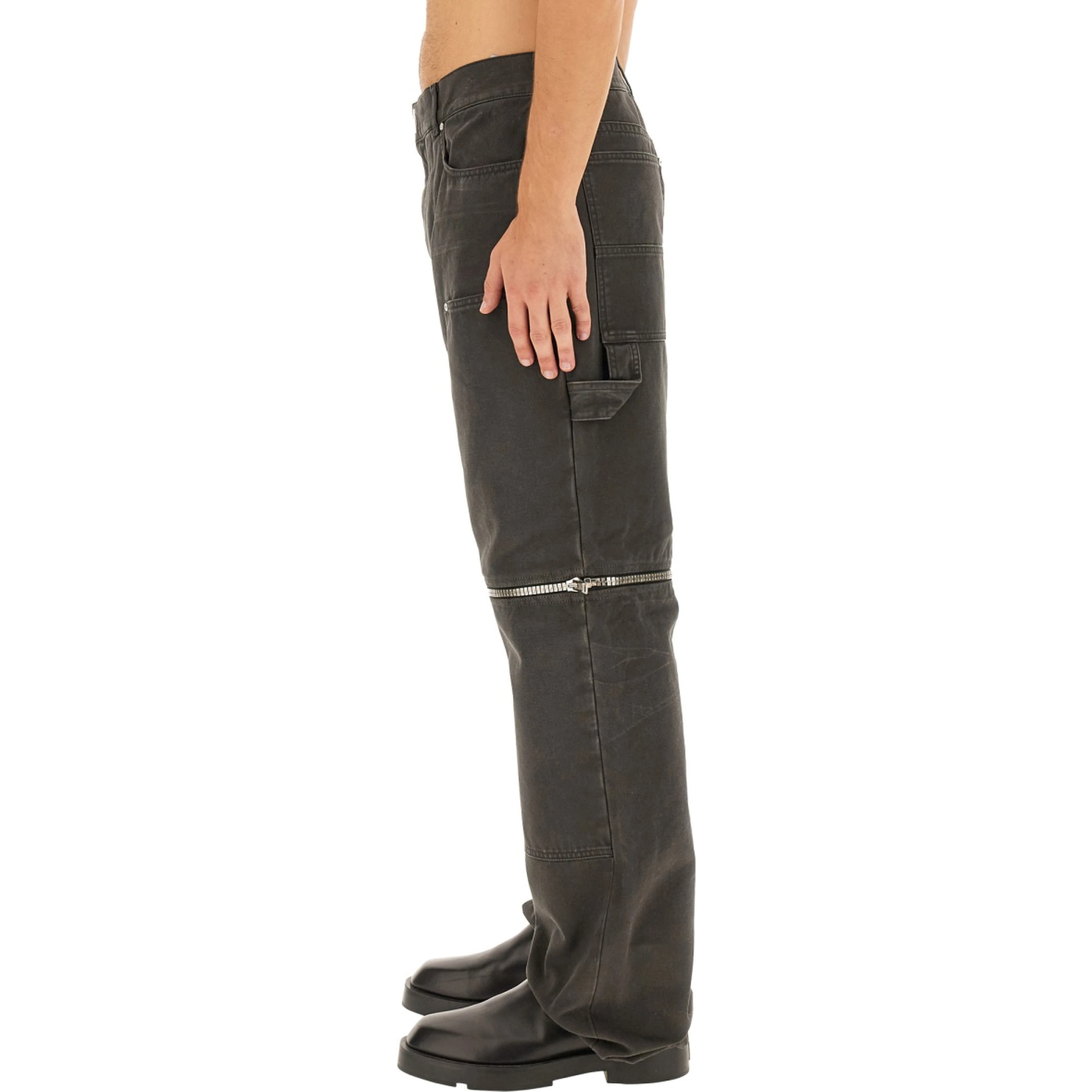 JEANS WITH ZIP