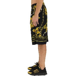 "CHAIN COUTURE" BERMUDA SHORTS