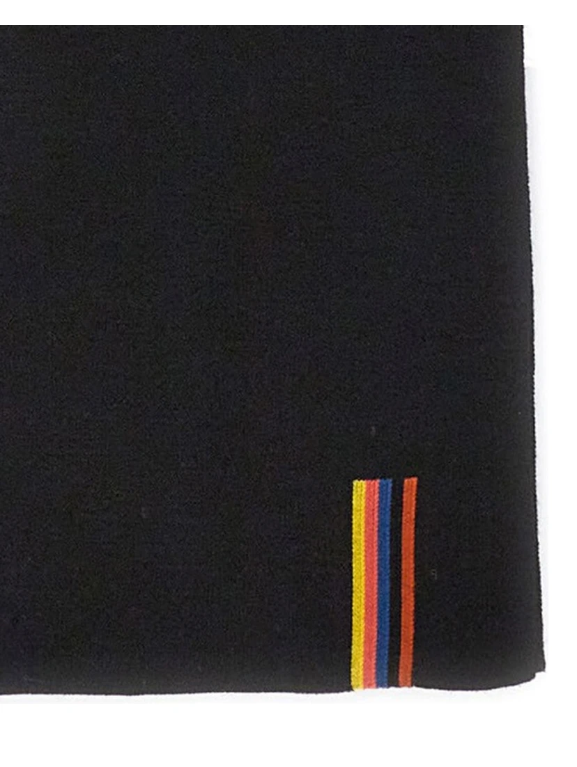 SCARF WITH ARTIST STRIPE DETAIL