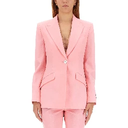 SINGLE BREASTED MEDUSA JACKET