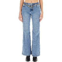 FLARE FIT JEANS