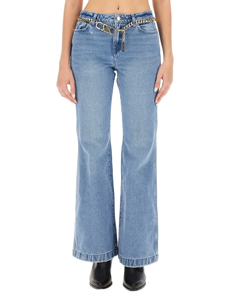 FLARE FIT JEANS