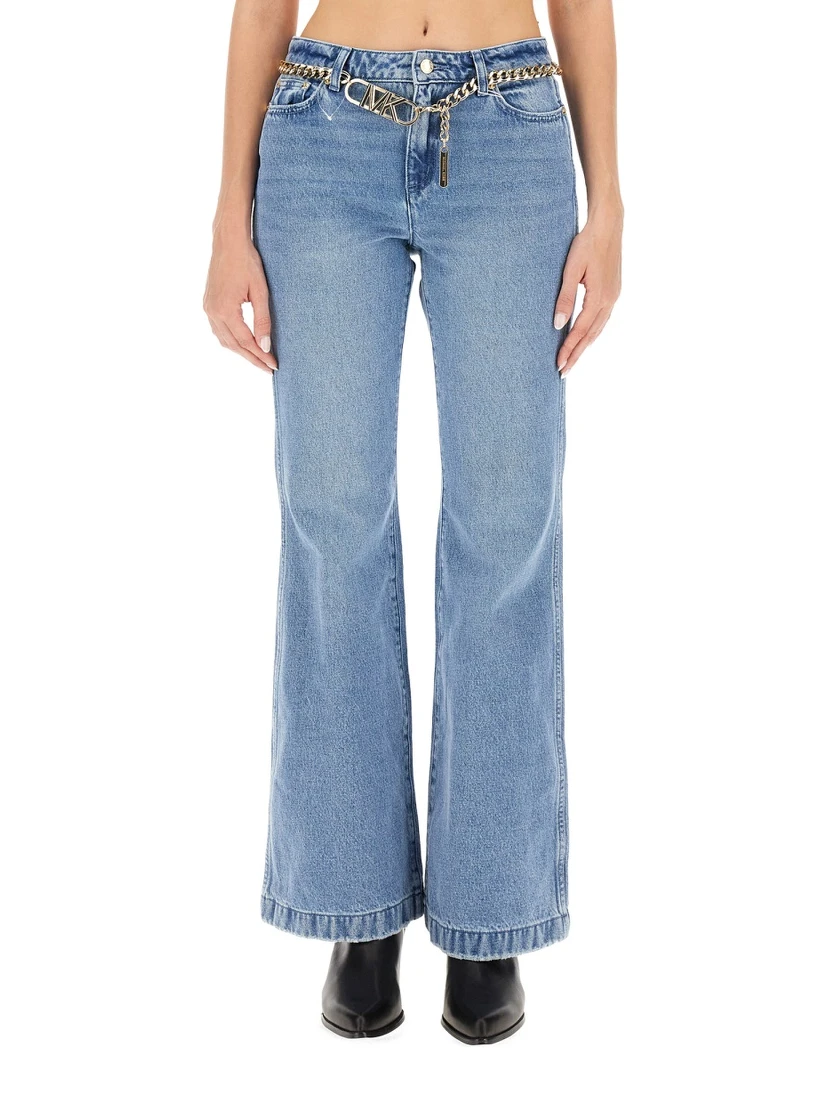 FLARE FIT JEANS