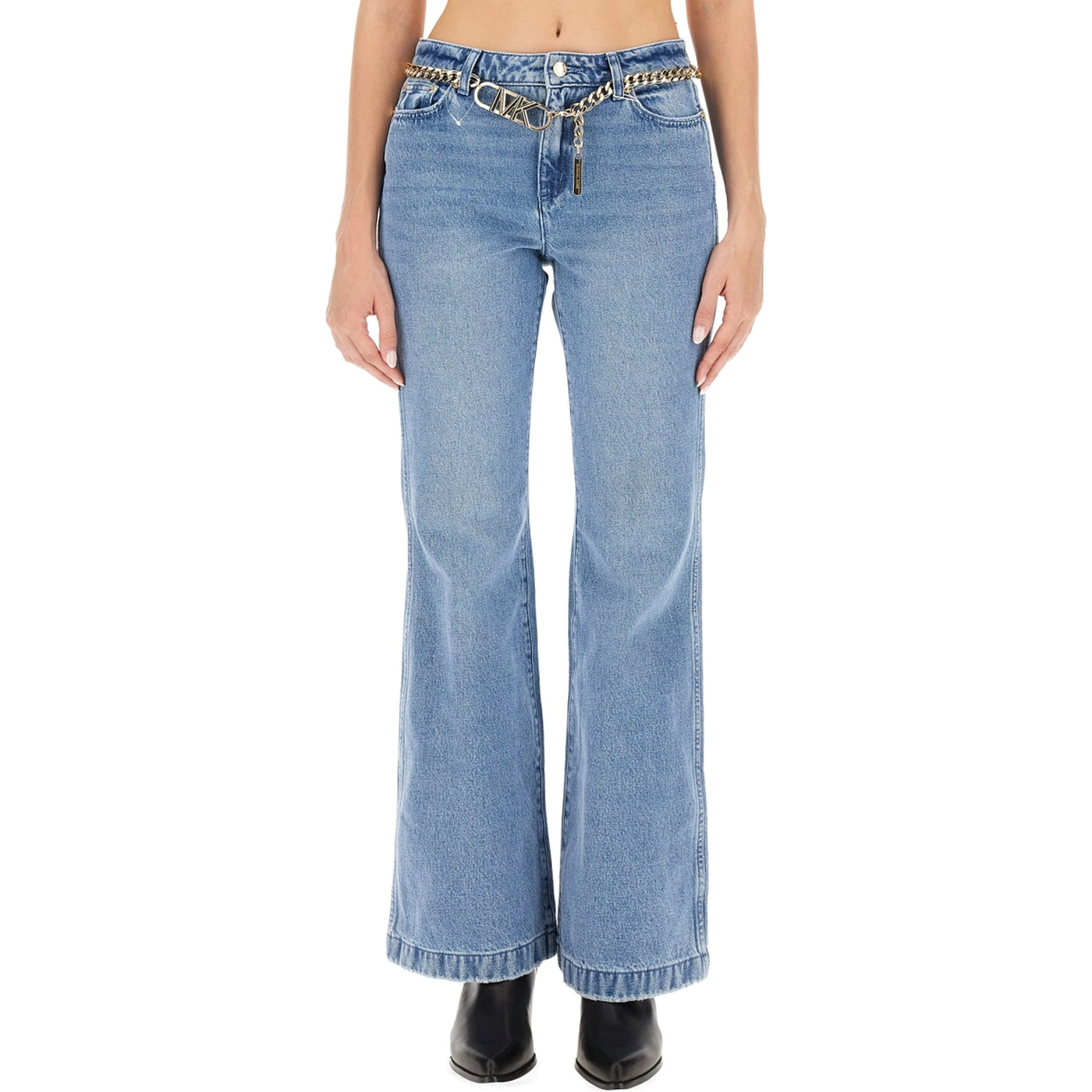 FLARE FIT JEANS