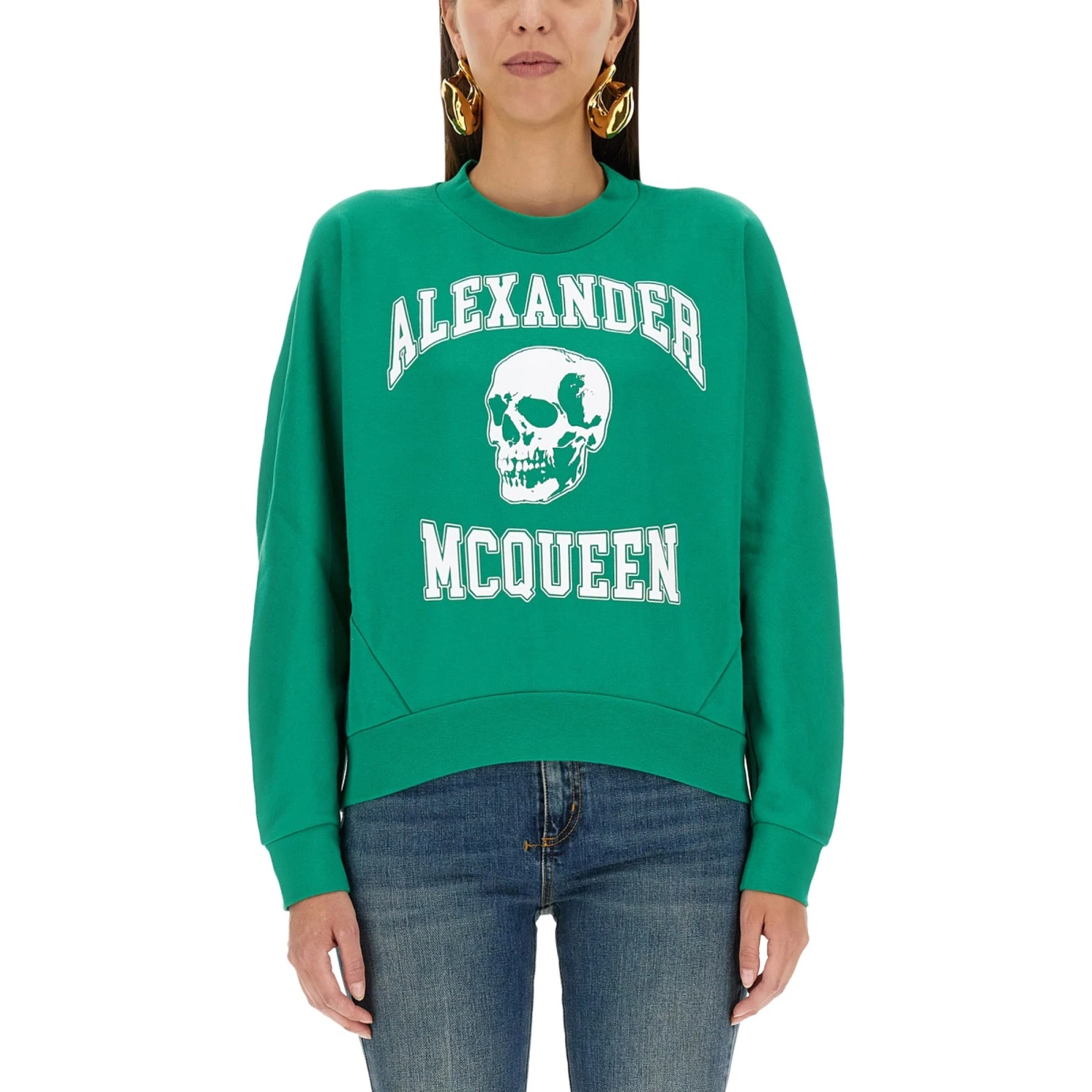 VARSIITY SKULL SWEATSHIRT
