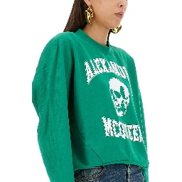 VARSIITY SKULL SWEATSHIRT