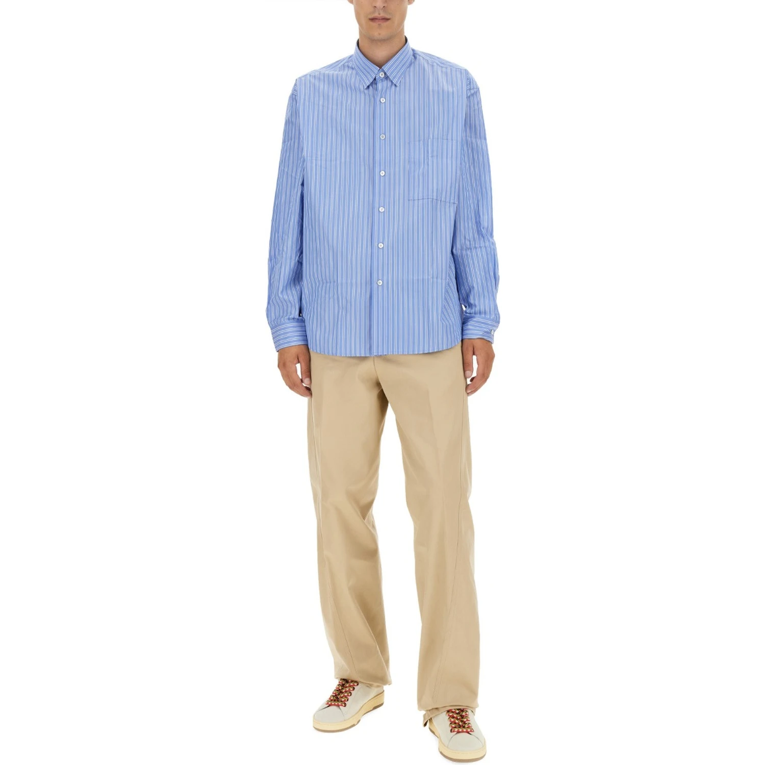 TWISTED CHINO PANTS