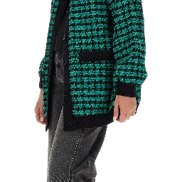 HOUNDSTOOTH TWEED JACKET