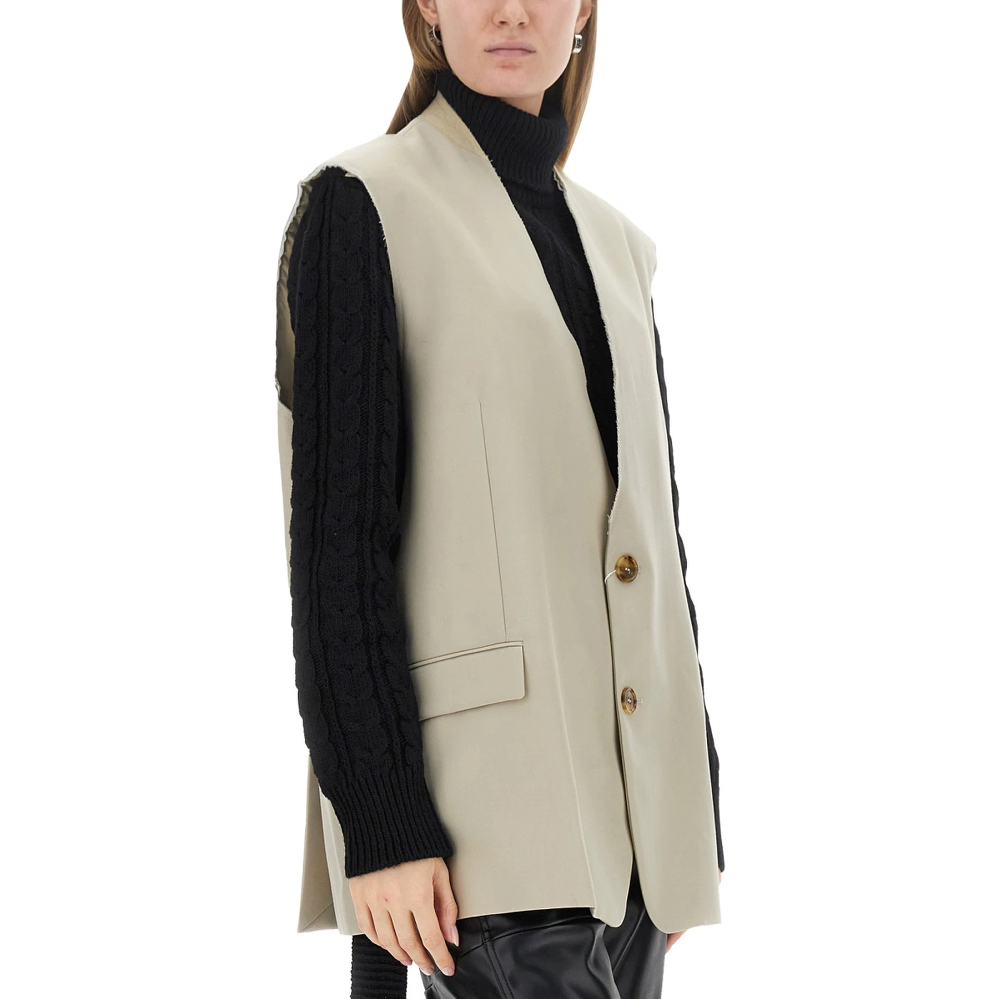 SINGLE-BREASTED VEST