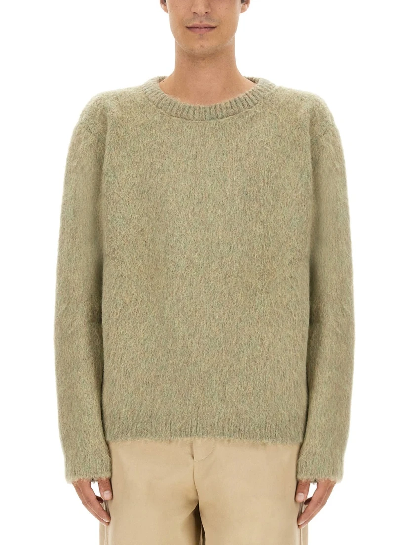 BRUSHED WOOL SWEATER