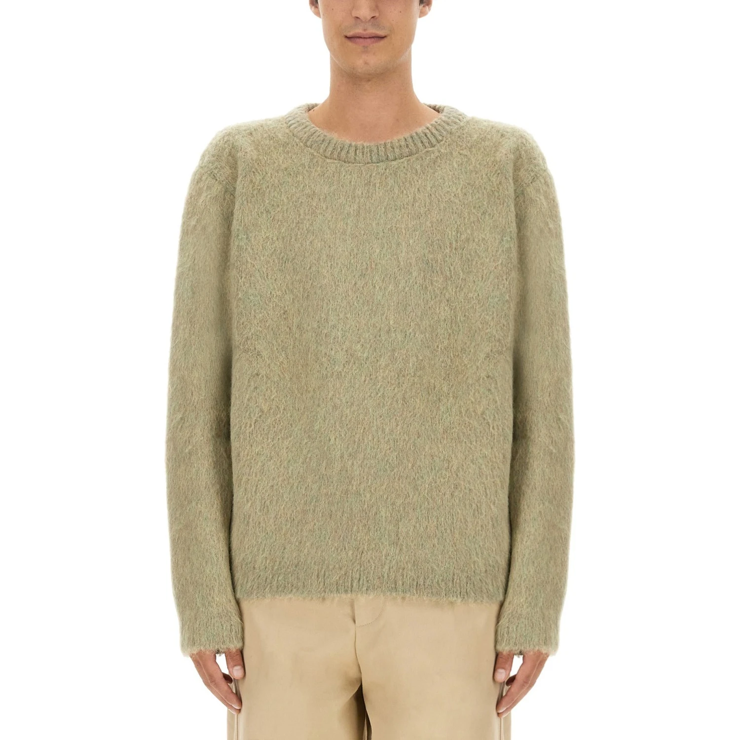 BRUSHED WOOL SWEATER