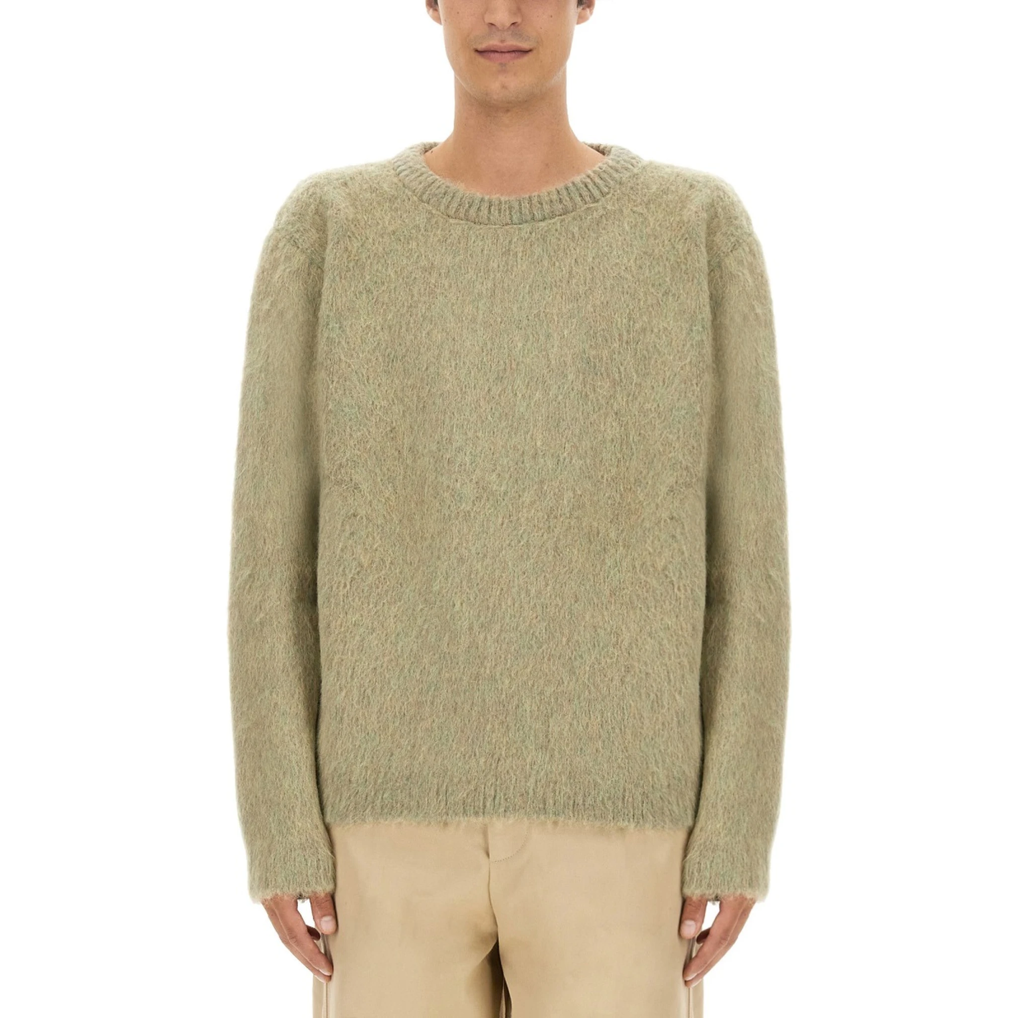 BRUSHED WOOL SWEATER
