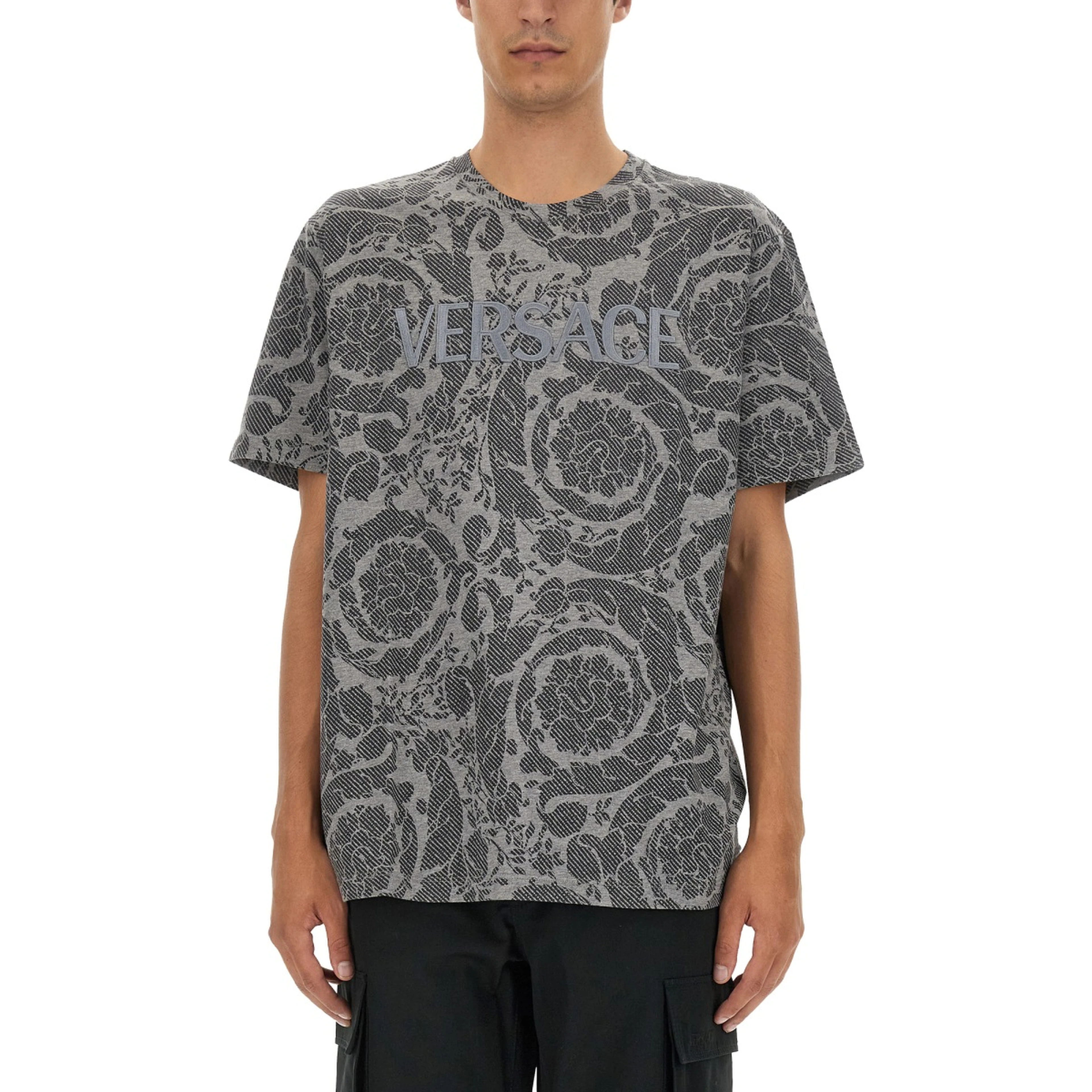 SILHOUETTE BAROQUE LOGO T-SHIRT