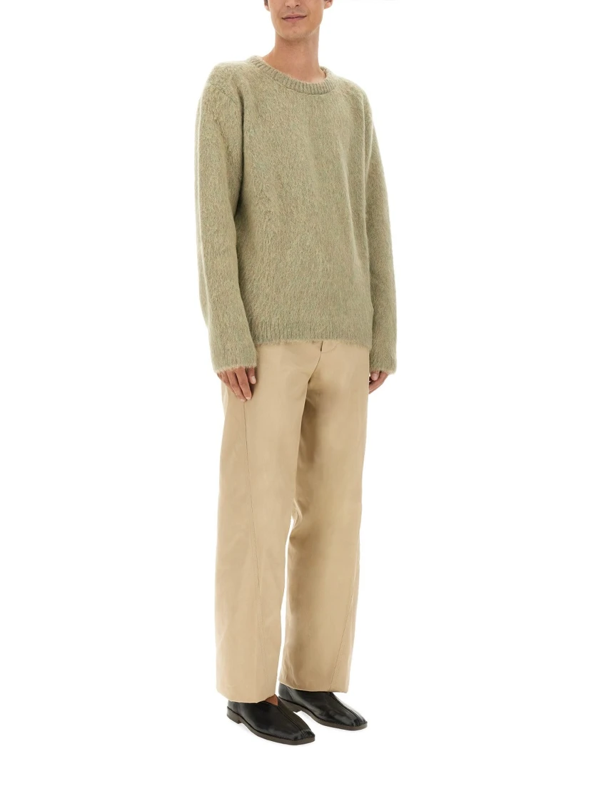 BRUSHED WOOL SWEATER