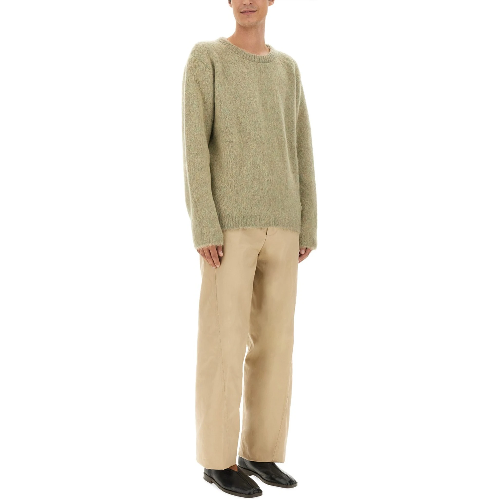 BRUSHED WOOL SWEATER