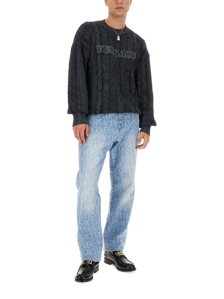 KNIT WITH GREEK BRAID WORK alternative