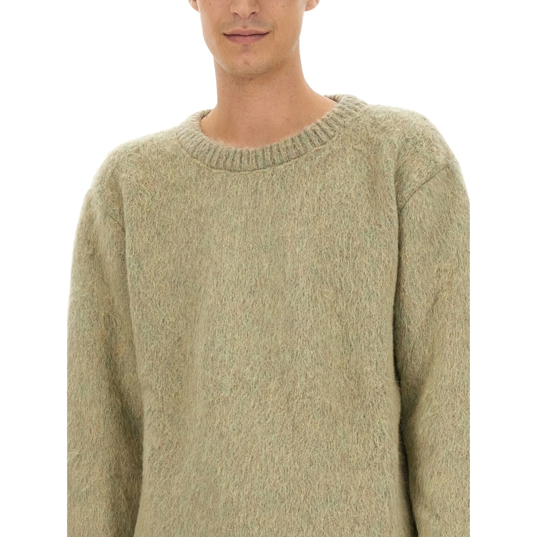BRUSHED WOOL SWEATER