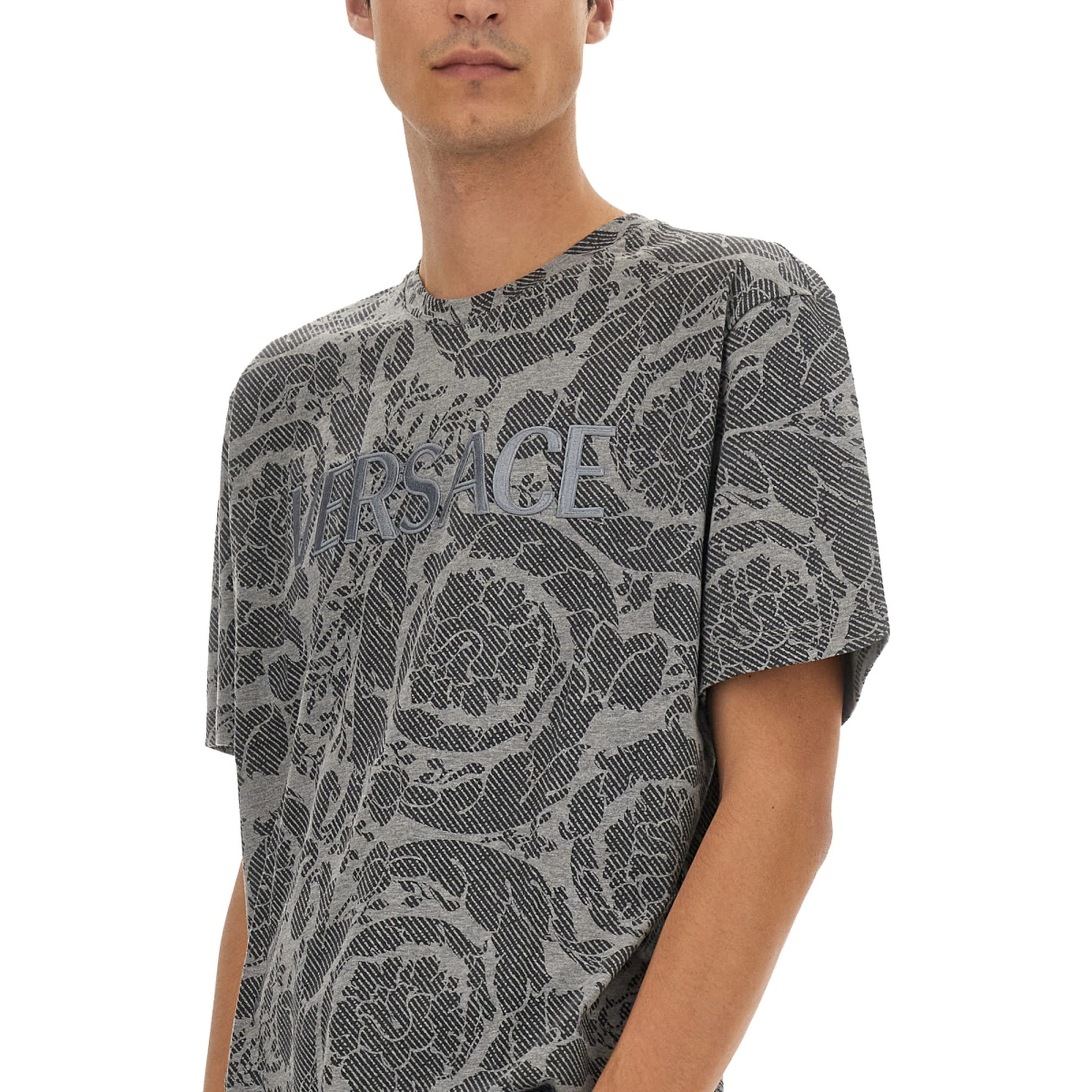 SILHOUETTE BAROQUE LOGO T-SHIRT
