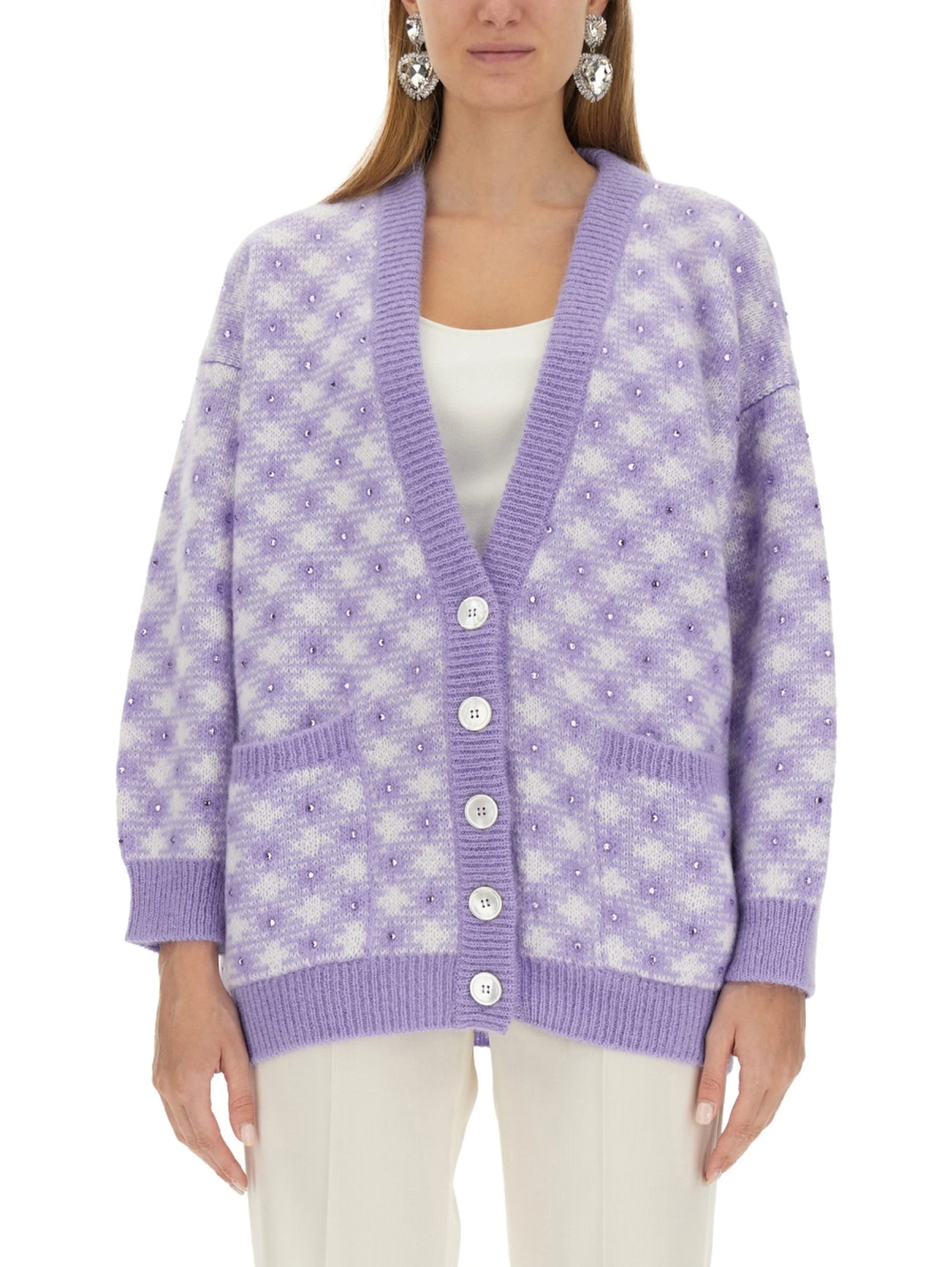 V-NECK CARDIGAN