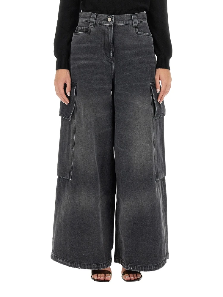 WIDE PARACHUTE JEANS