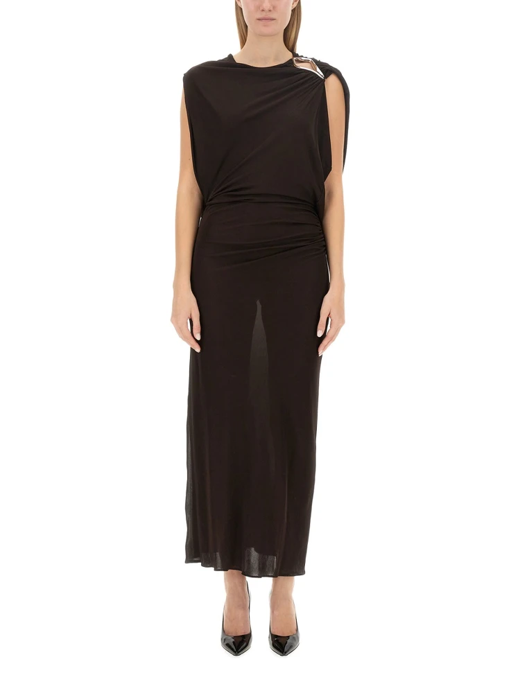 DRAPED DRESS
