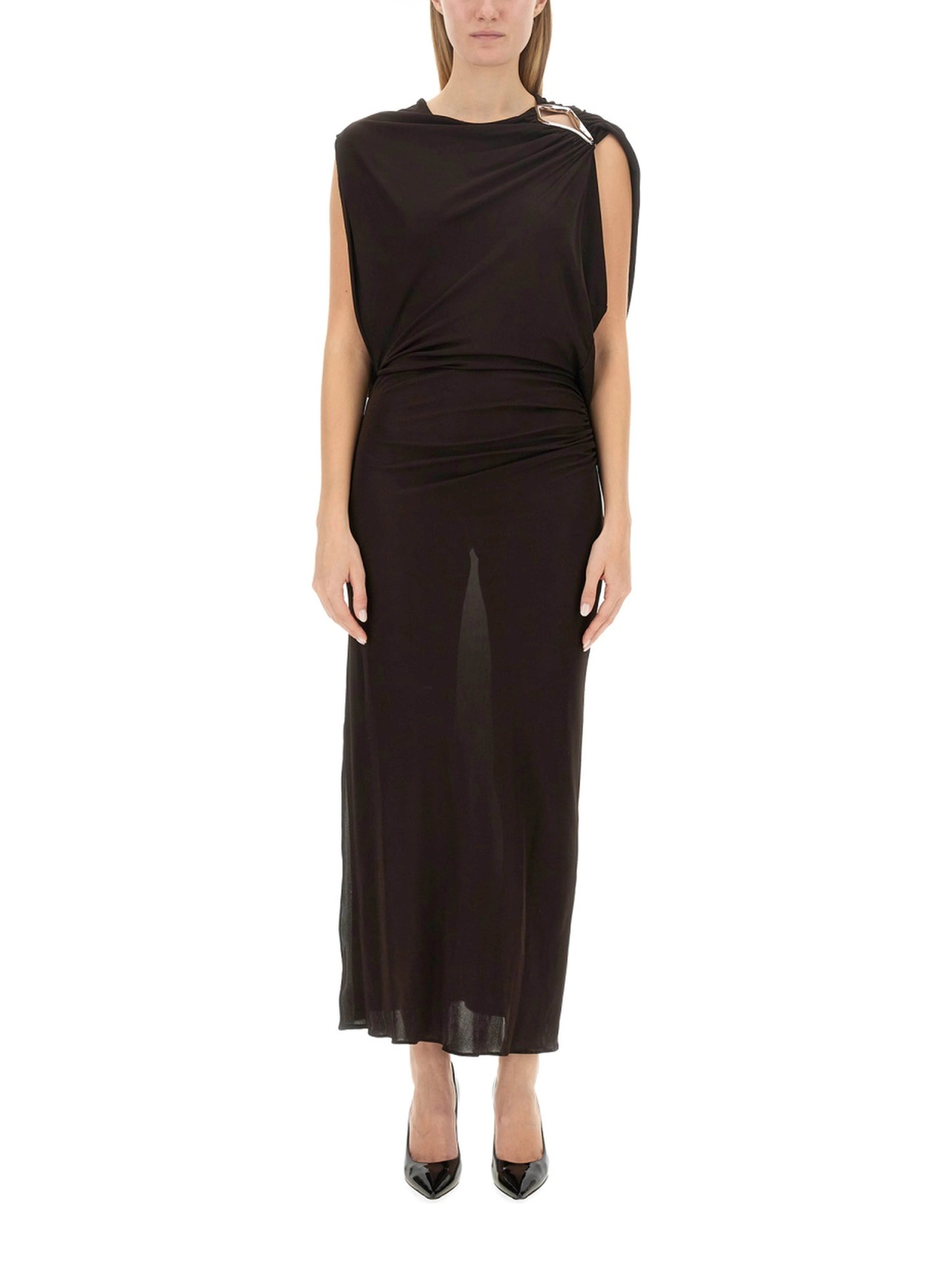 DRAPED DRESS