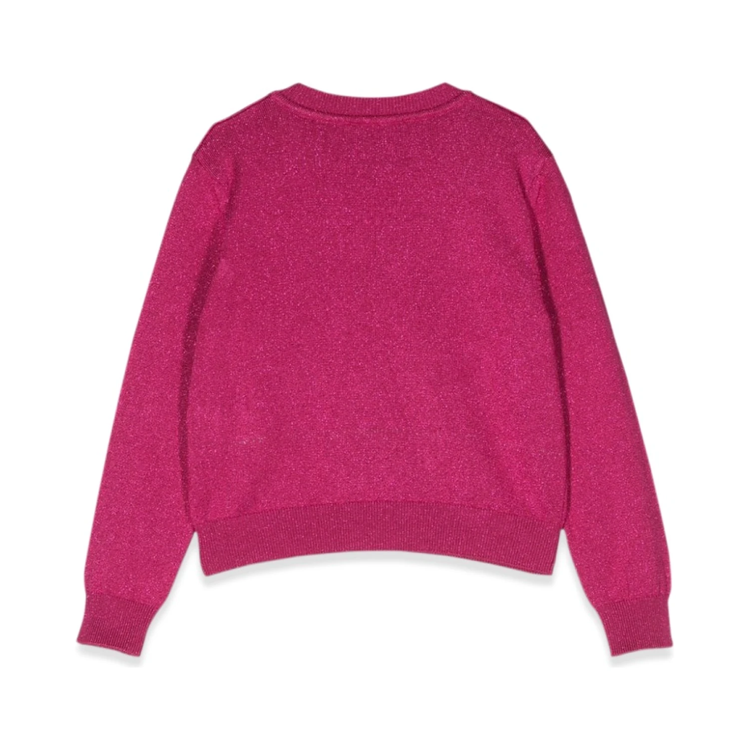 crew neck pullover with embroidered logo
