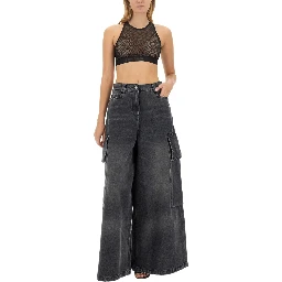 WIDE PARACHUTE JEANS