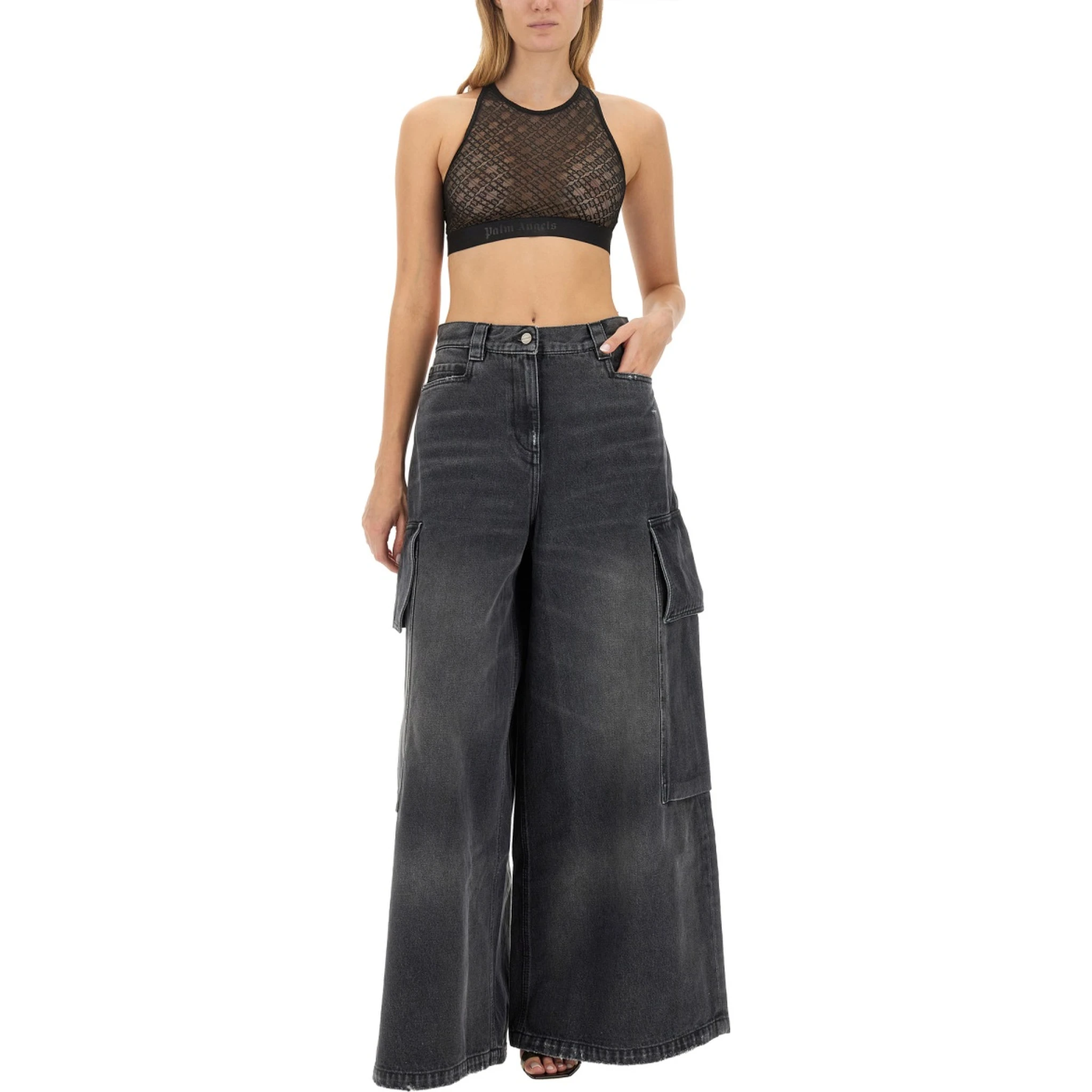 WIDE PARACHUTE JEANS