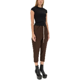 DRAWSTRING ASTAIRES CROPPED PANTS