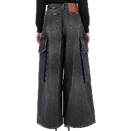 WIDE PARACHUTE JEANS