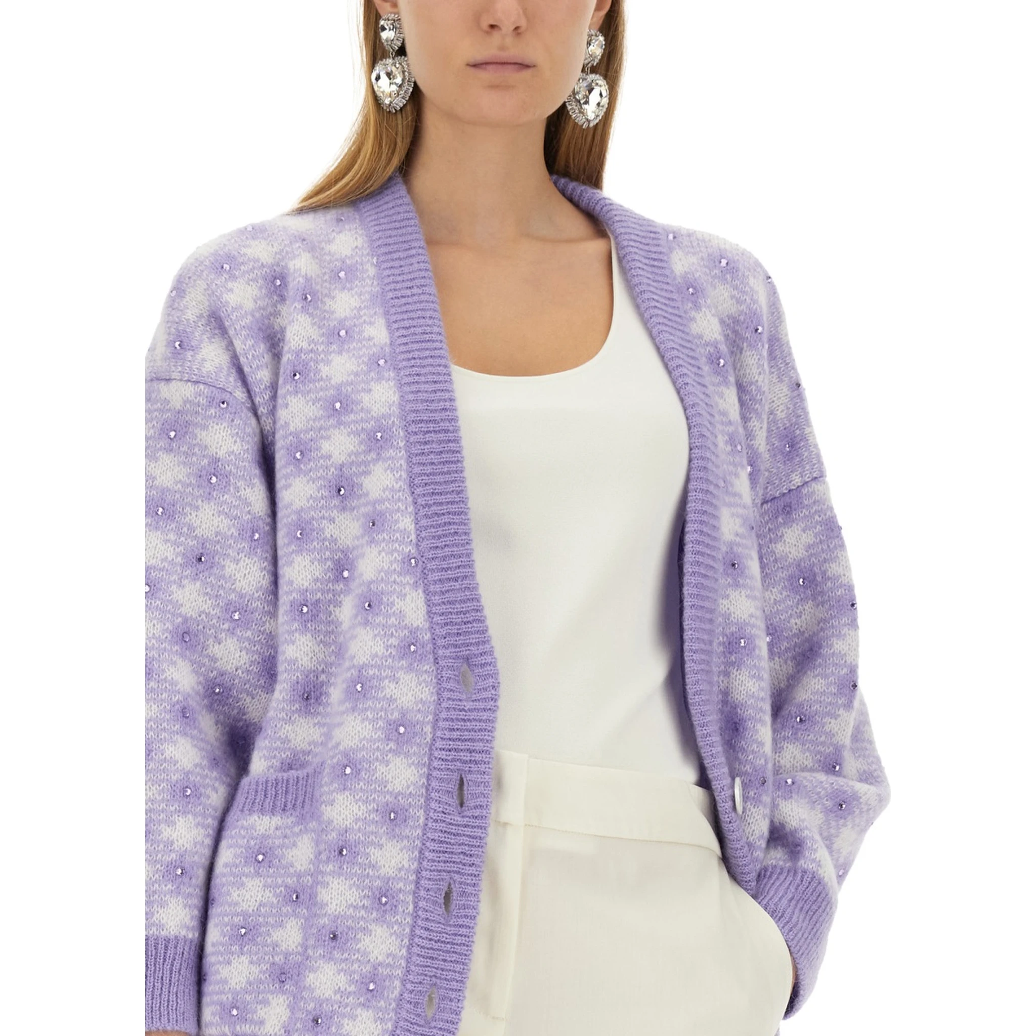 V-NECK CARDIGAN