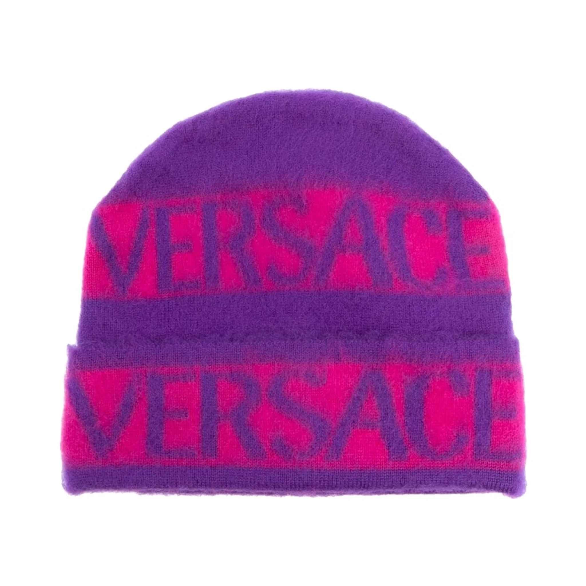beanie logo stripes