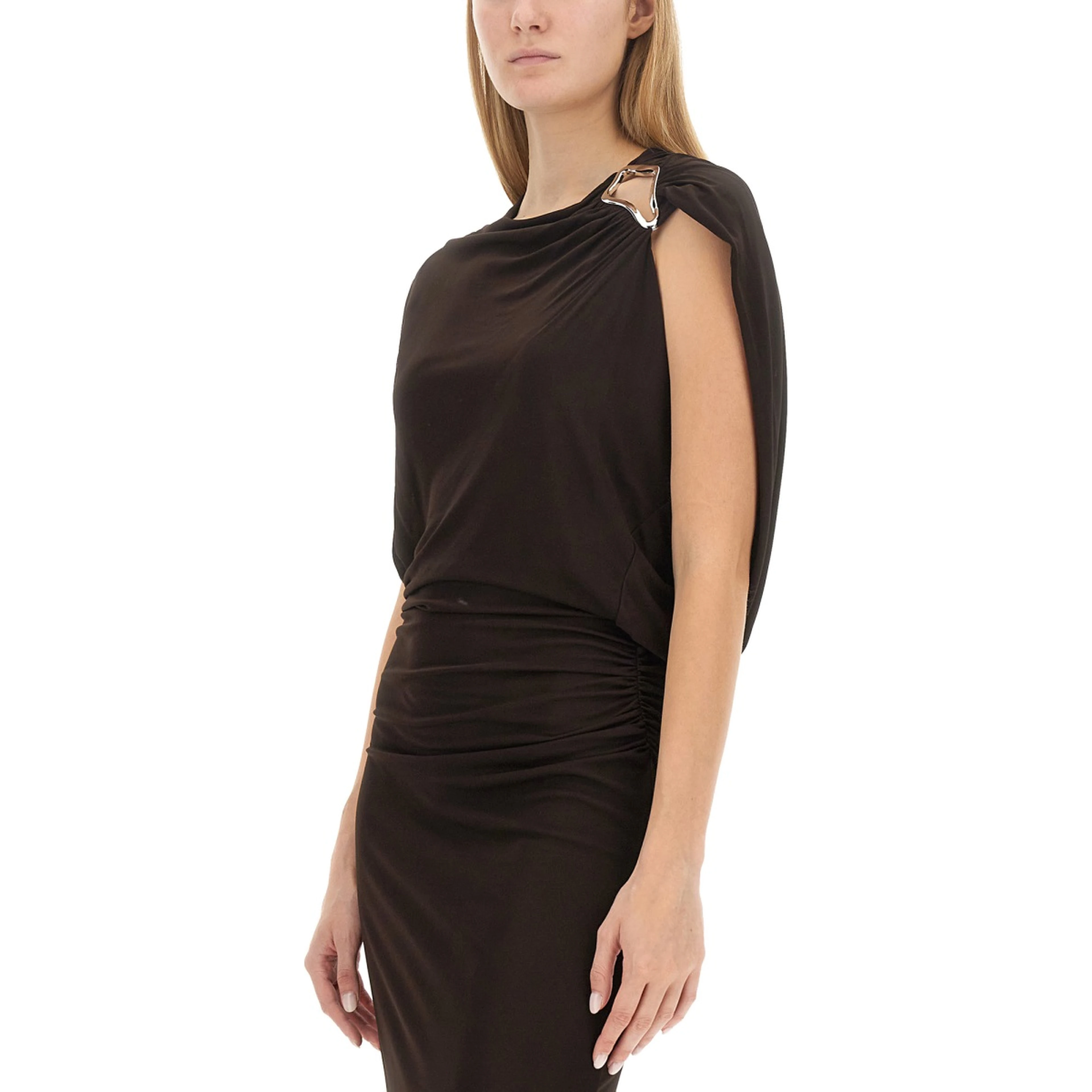 DRAPED DRESS