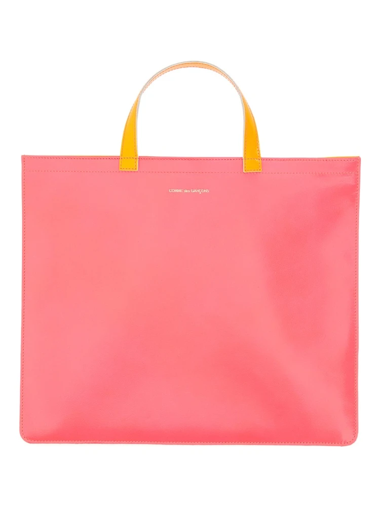 SUPER FLUO LEATHER TOTE BAG alternative