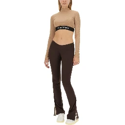 CROPPED TOP WITH LOGO