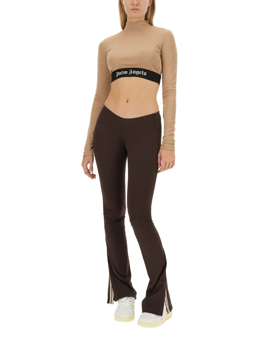 CROPPED TOP WITH LOGO