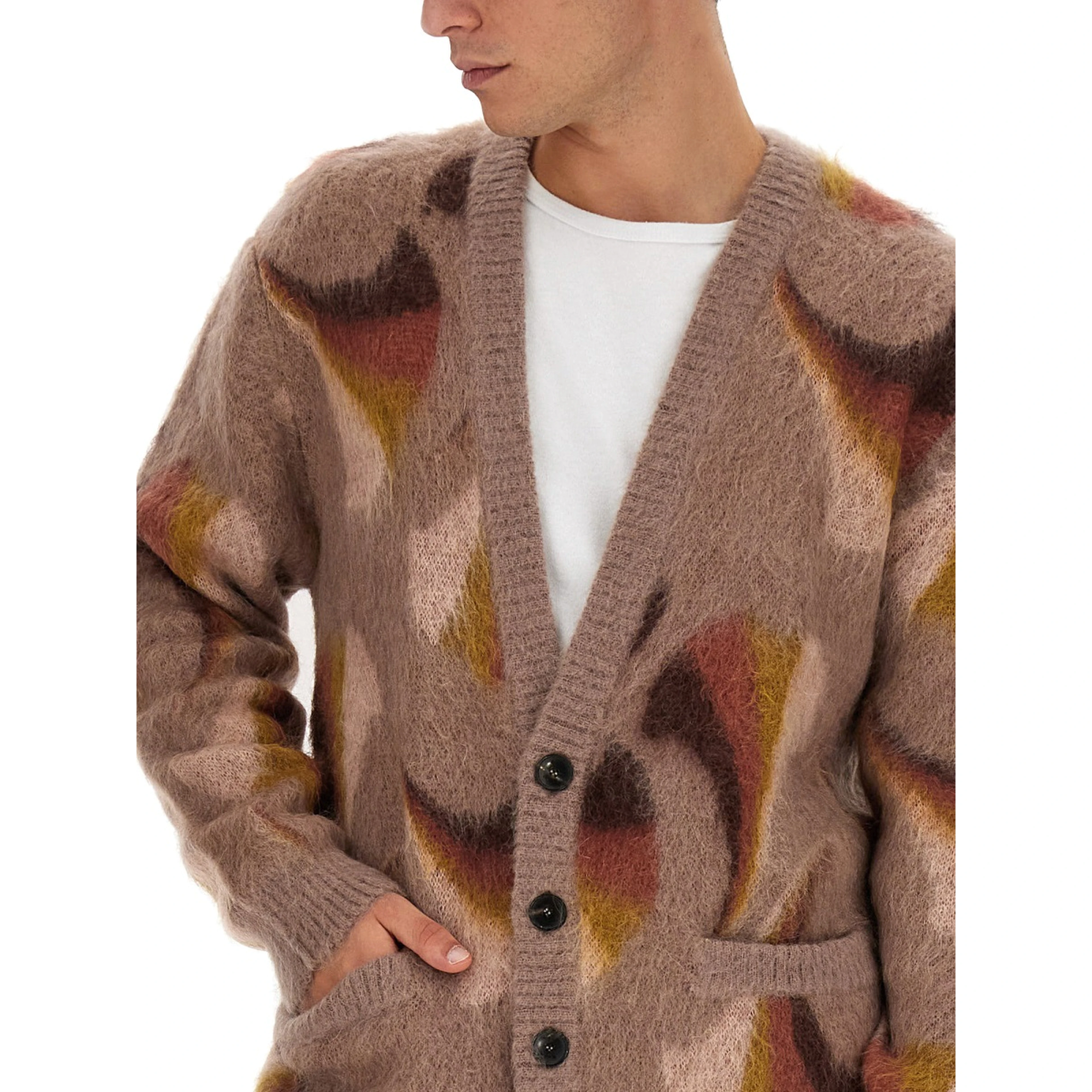 V-NECK CARDIGAN